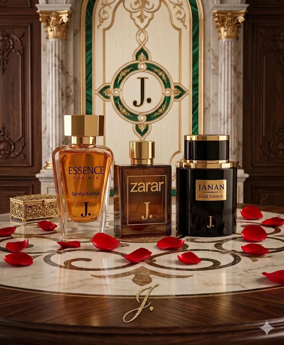 Unisex Long Lasting Bergamot Perfume Set of 3